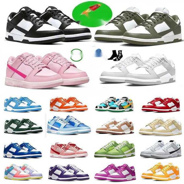 

running shoes low panda triple pink grey fog syracuse team green medium olive unc georgetown sail walking gai jogging sneakers trainers size, Black