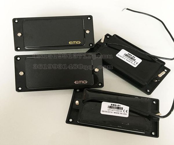

in stock electric guitar emg passive packup black 8185 pickups6968434