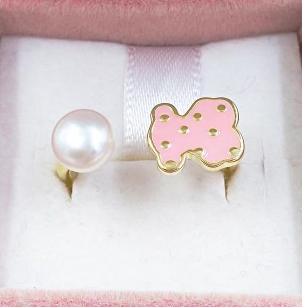 

charms jewelry making boho style 925 sterling silver bear 14k gold pearl rings for women men girl finger sets bridal wedding b1390632