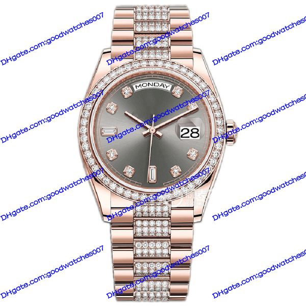 

4 model watche 36mm 128345rbr 128235 jubilee bracelet 2813 movement mechanical automatic watches men's wristwatches diamond bezel 12834, Slivery;brown