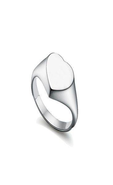 

fashion designer signet band rings size 56789 silver classic letter simple earrings initial womens ladies jewelry earring for 7205155