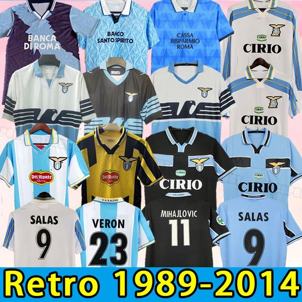 

retro lazio soccer jerseys italia nesta crespo salas mihajlovic inzaghi nedved classic vintage football shirts home away third 00 01 15 16 1, Black;yellow