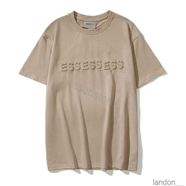 

designer fears men's casual t shirt of god short sleeve letter print summer fashion essen shirt loose large casual ess, White;black