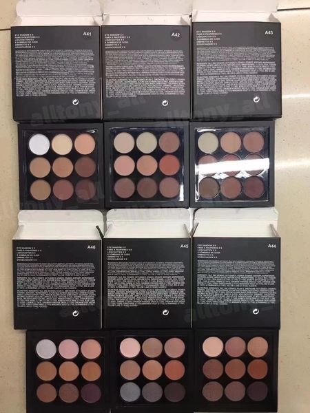 

brand makeup eye shadow tray eye beauty makeup matte 9 color eyeshadow