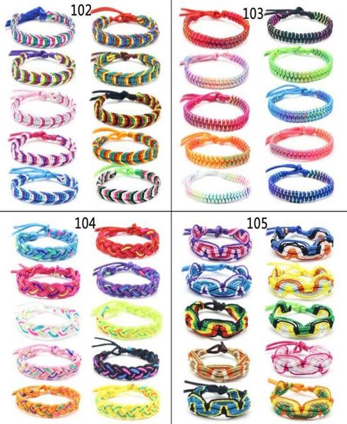 

10pcs handmade colorful nepal woven friendship bracelets with a sliding knot closure adjustable mix color random1827621, Golden;silver