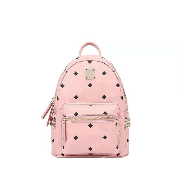 

moc genuine leather viseto back pack handbag luxury designer messenger duffle bags women man rivet backpacks schoolbag classic parachute boo