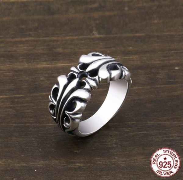 

925 sterling silver ring personality fashion retro shape fashion street punk style jewelry to send gift to your lover 2021 n7803129
