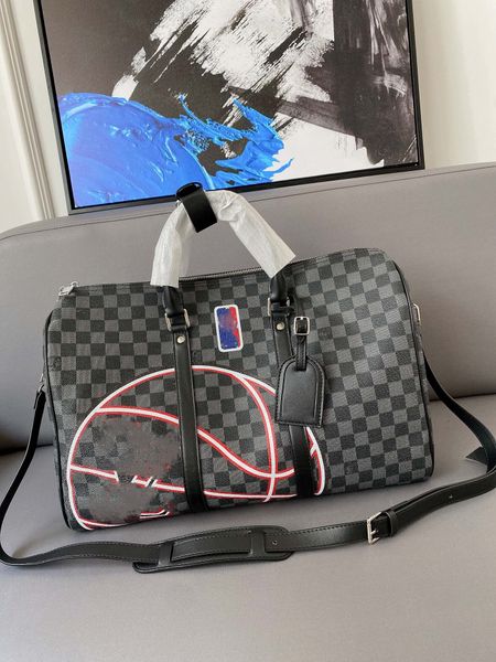 

designer bags men duffel bags plaid graffiti keepall handbags shoulder bags totes luxury brand women airport travel bag mens gym bags yoga f