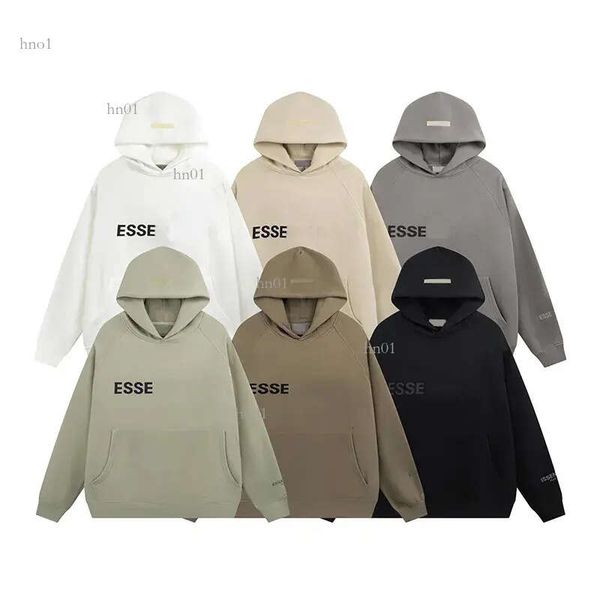 

ess hoody mens womens casual sports cool hoodies 2023 printed oversized hoodie fashion hip hop street sweater reflective letter, Black