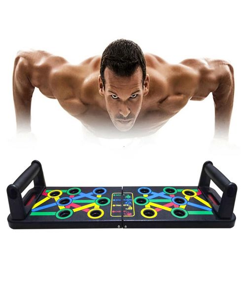 

14 in 1 pushup rack board training sport workout fitness gym equipment push up stand for abs abdominal muscle building exercise q6104645