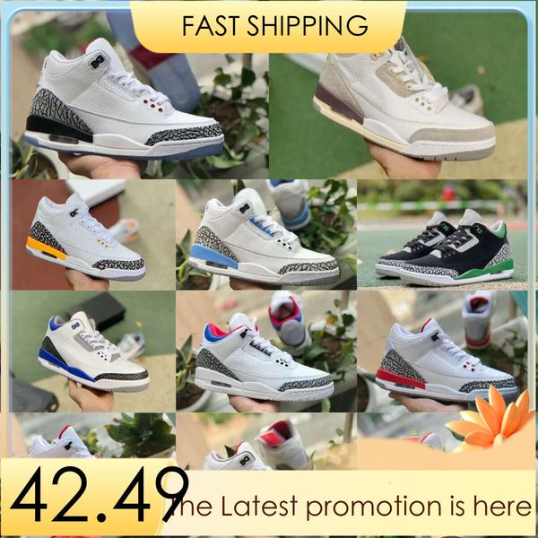 

jumpman racer blue 3 3s basketball shoes mens dark iirs cool grey a ma maniere trainers unc knicks throw line jth retros black