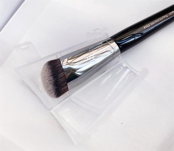 

pro slanted buffing makeup brush 88 round angled dense liquid cream foundation sculpting contour cosmetics brush beauty tools8005238