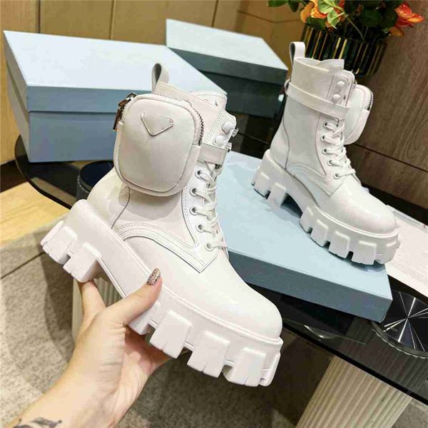 

luxury design boots 2023 pradity fashionable women business work decoration anti slip knight boots martin boots casual sock boots 01-04, Black