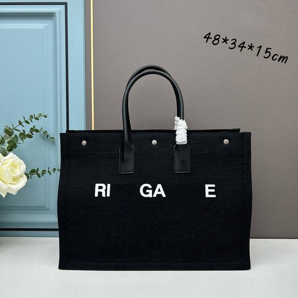 

beach bag tote for women y letter designer shopping bags with handle fashion canvas bags ladies handbags black shoulder bag traveling campin