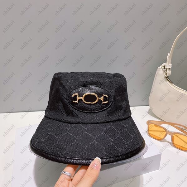 

desingers bucket hats luxurys wide brim hats solid colour letter sunhats fashion party trend travel buckethats hundred hat very good 6 style, Blue;gray
