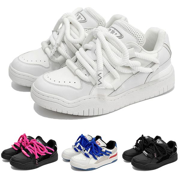 

multicoloreds designer couple styles bakery casual shoes for man woman black pink blue white sports casual outdoor sports sneakers walking j