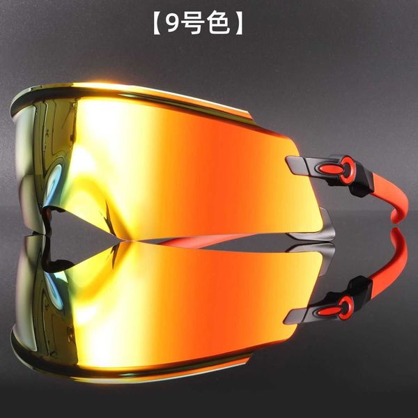 

sports running glasses outdoor mountaineering fishing uv protection windproof sunglasses men's motorcycle riding equipment, White;black
