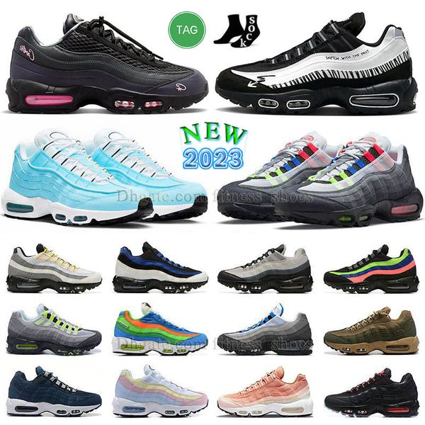 

95 og trainers mens shoes corteizs x 95s pink beam sequoia triple white greedy 3.0 cool grey university blue trainer neon navy pink dark gre, Black