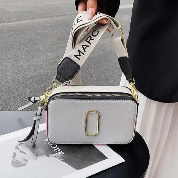 

designer women bags new contrast color small square bag trend letter single shoulder messenger bags 20-12-7cm k00731, Black;red