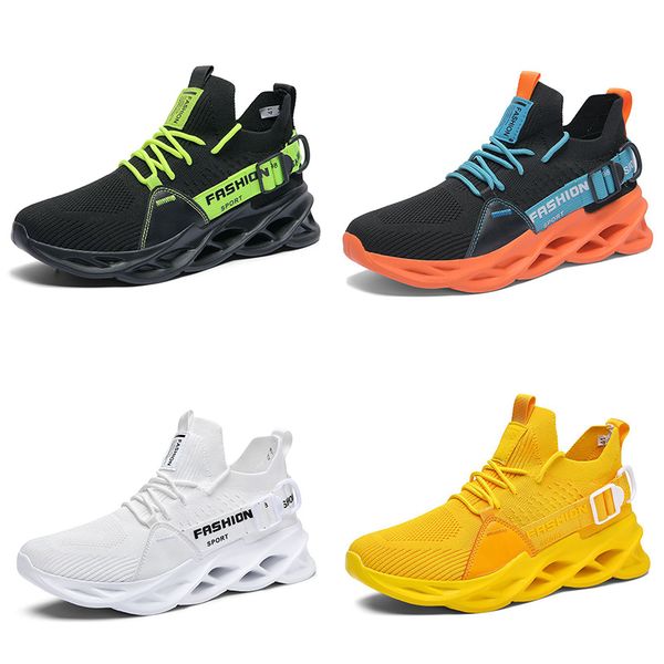 

casual shoes designer casual shoes for men breathable sports sneakers orange black dark grey green blue mens comfortable shoes jogging train