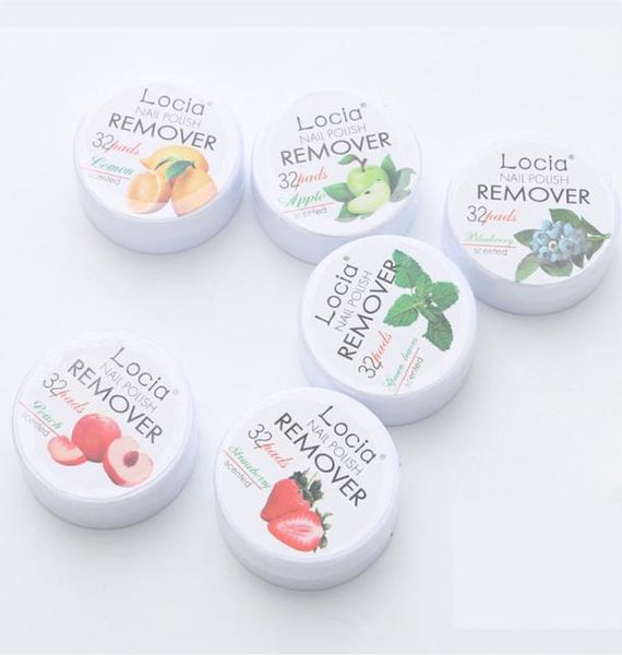 

locia nail polish remover nontoxic fruit flavor cotton nail towel cleaner uv gel nail polish remover 30060872601749