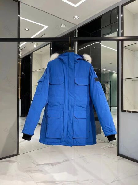 

canadian winter goose jackets warm coatmens parka fashion outdoor womens popular windproof thick coats833, Black