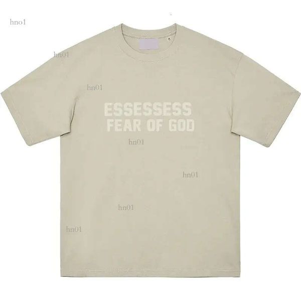 

designer shirts essent t shirt street casual essentail tshirt loose men women summer shorts essen tshirts chest print fashion f2, White;black