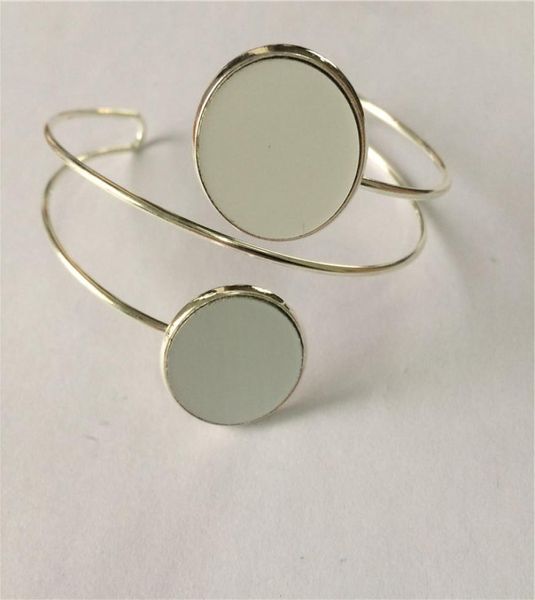 

blank bracelets for sublimation fashion bracelets jewelry for women thermal transfer printing consumable diy material whole5367226, Black