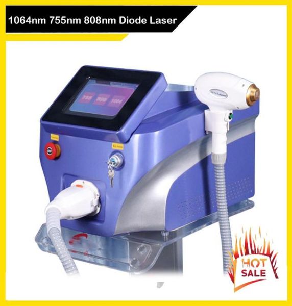

3 wavelength 755nm 808nm 1064nm hair removal device 808nm diode hair removal machine facial hair reduction for salon u1946649, Black