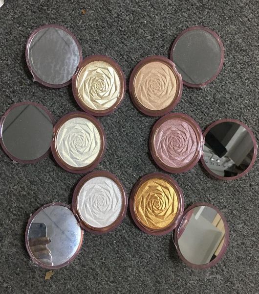 

flower glow powder 6 colors diamond bronze body highlighter powder face makeup brightening highlighting pressed powder fast shippi6753763