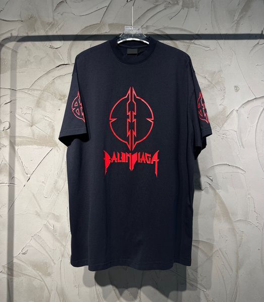 

men's plus tees & polos round t-shirt plus size neck embroidered and printed polar style summer wear with street pure cotton 224ty, Black;brown