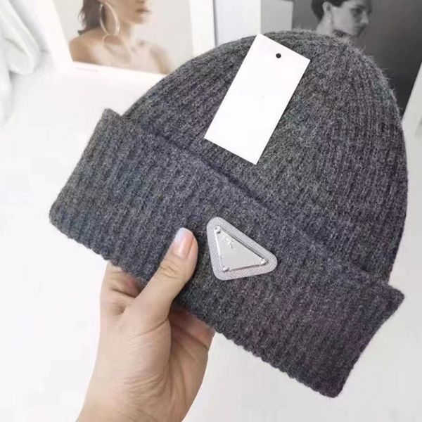 

winter hat designer mens beanie designer cap luxury black beanie fit beach resort sashion street sats wear warm solid letter design logo yel, Blue;gray