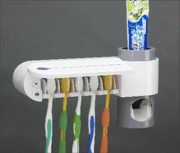 

uv toothbrush sterilizer germination toothpaste creative 5 toothbrush holder set1236181