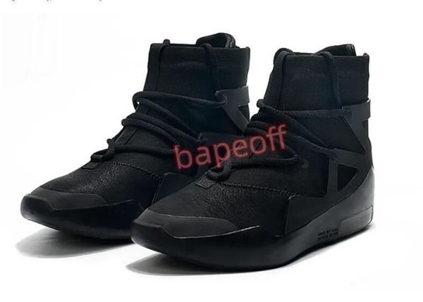 

2023air fears of god 1 mens basketball shoes sneakers oatmeal sail black oatmeal light bone the question us8-12