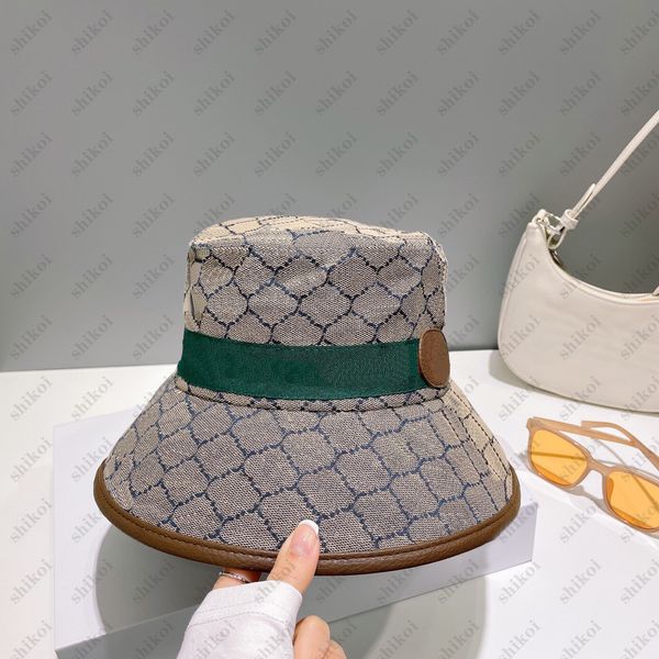 

Designer caps G bucket hats Wide Brim Hats summer beach designer hats men and women Fashion couple hat letter print casual good baseball caps