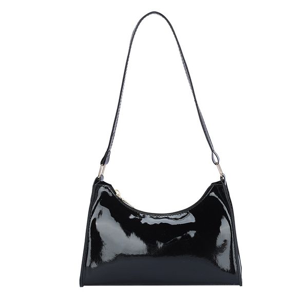 

underarm baguette bag 2021 new french simple texture foreign style ins fashion hand carrying shoulder bag 02