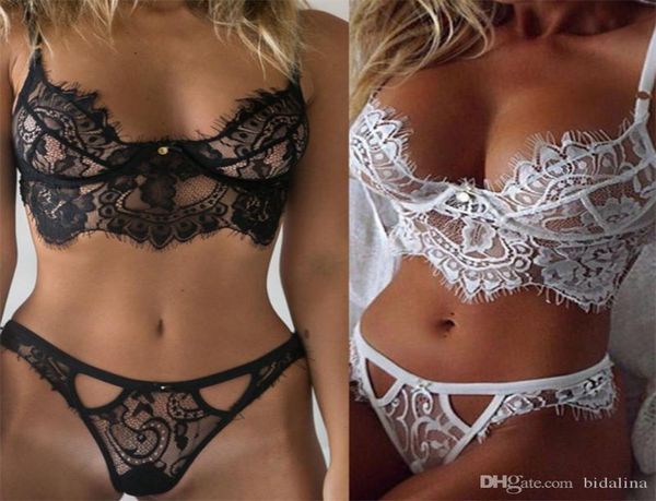 

lingerie black lace bras sets temptation 3 point micro bikini lingerie set costume women lenceria sleepwear plus size7727667, Red;black