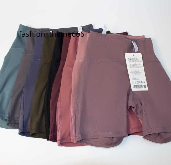 

lulus yoga outfits suit align women's sports high waist shorts 4-point pants running fitness gym underwear workout leggings
