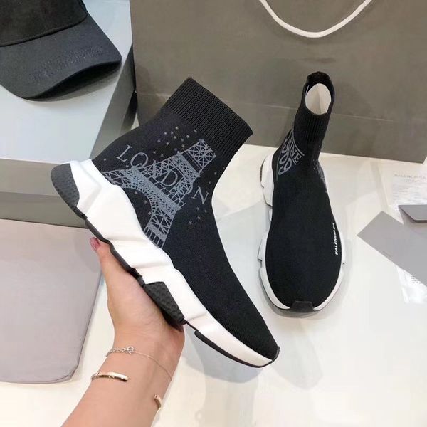 

luxury brand casual shoes vintage luxury leather trainer thick sole with color comfortable men's and 0729, Black
