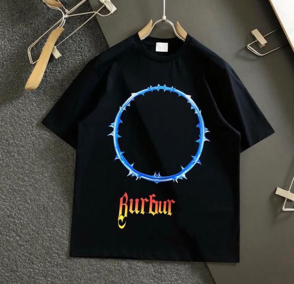 

fashion t shirts mens women designers tees apparel man casual chest letter shirt luxurys clothing street shorts sleeve clothes bur tshirts, White;black