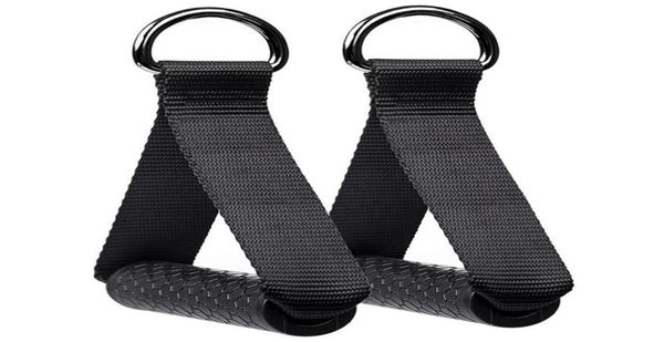 

heavy duty exercise handles cable machine attachments resistance bands hand7653706