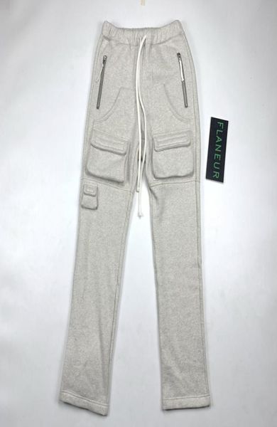 

mens pants fararchive multi pocket sports trousers europe and america hip hop rap fashion long pants sweatpants casual pants2375235, Black