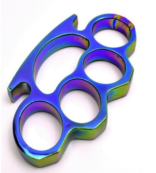 

about weight 154g chromatic colour thick steel brass knuckle dusters self defense personal security women039s and men039s se1282202