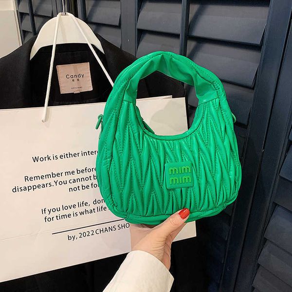 

designer bag pleated bag women fashion texture cloud bag shoulder handbag ua1s