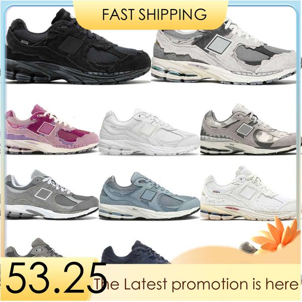 

2002r 9060 mens women sports casual shoes 2002 r triple s black white protection pack pink rain balance trainer cloud phantom sea salt