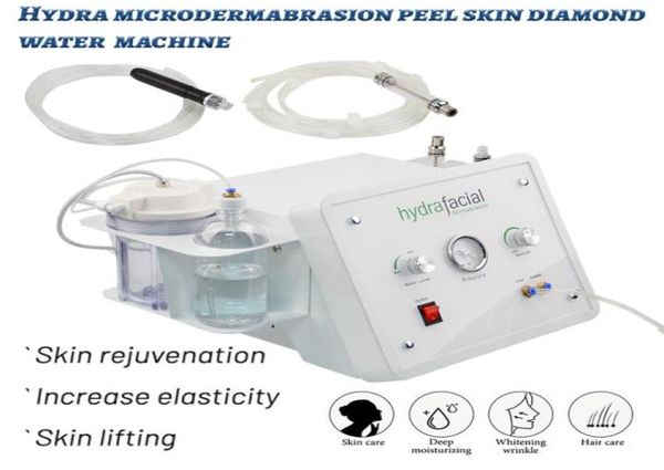 

2 in1 hydra facial water microdermabrasion skin rejuvenation face care spa beauty machine6579339, Black;white