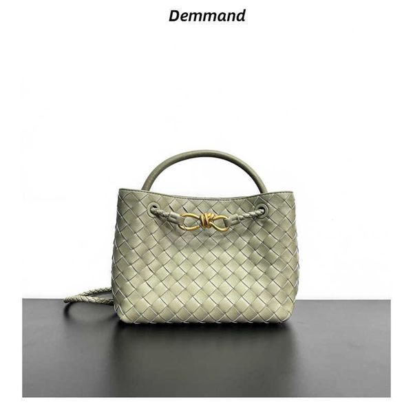 

designer bag buckle clothing niche design new metal botacet woven tote vnenat bag one shoulder portable large capacity women's