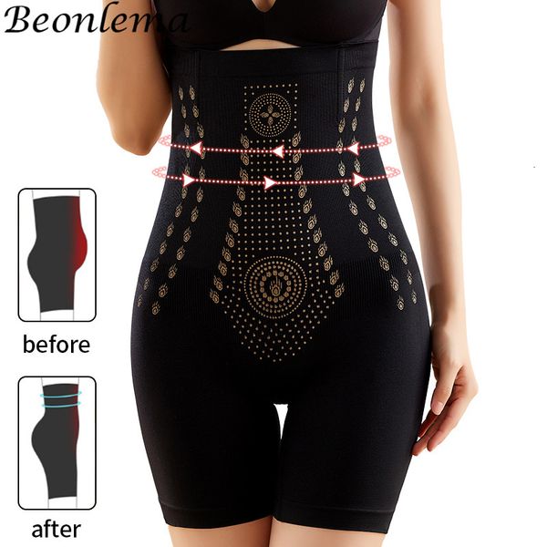 

waist tummy shaper high waist womens panties seamless unique fiber restoration shaper underwear strong flat belly postpartum slimming boxer