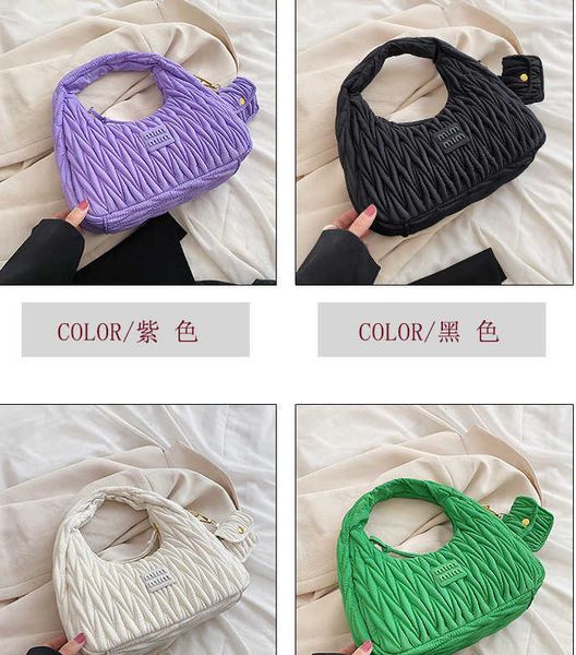 

designer bag embroidered bag shoulder miui tote bags atk0