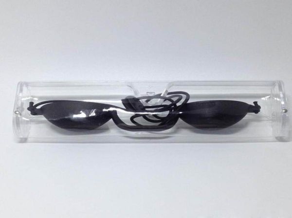 

tamax beauty eg001 light tight opaque black uv eye protection tanning goggles eyeshields ipl machine pdt salon use dhl shipm6322913